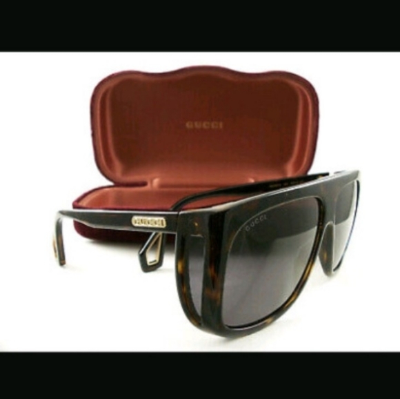 Gucci Havana Gray Sunglasses - Picture 5 of 6